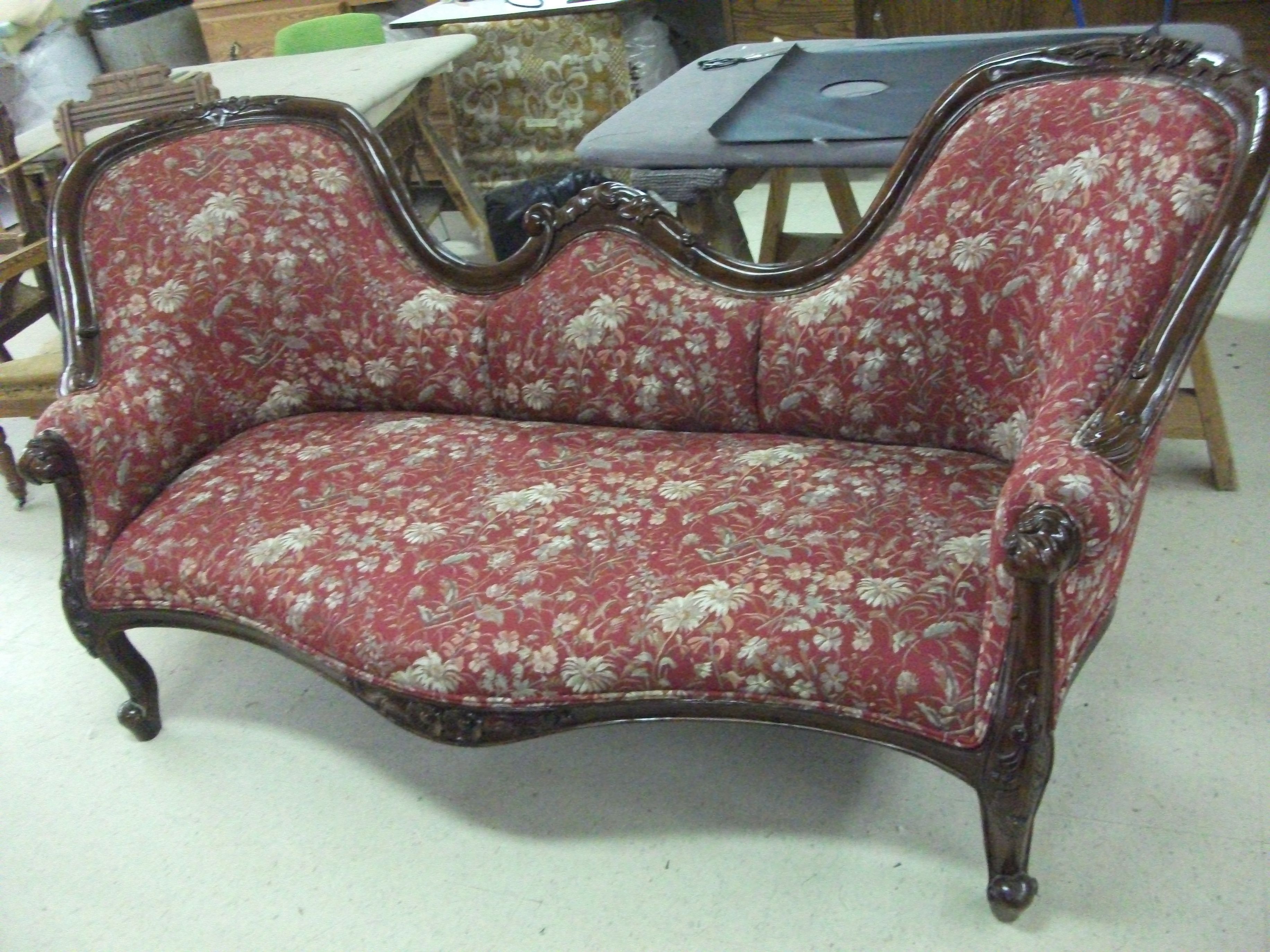 Restore Restores Your Antique Furniture or Any Upholstery.